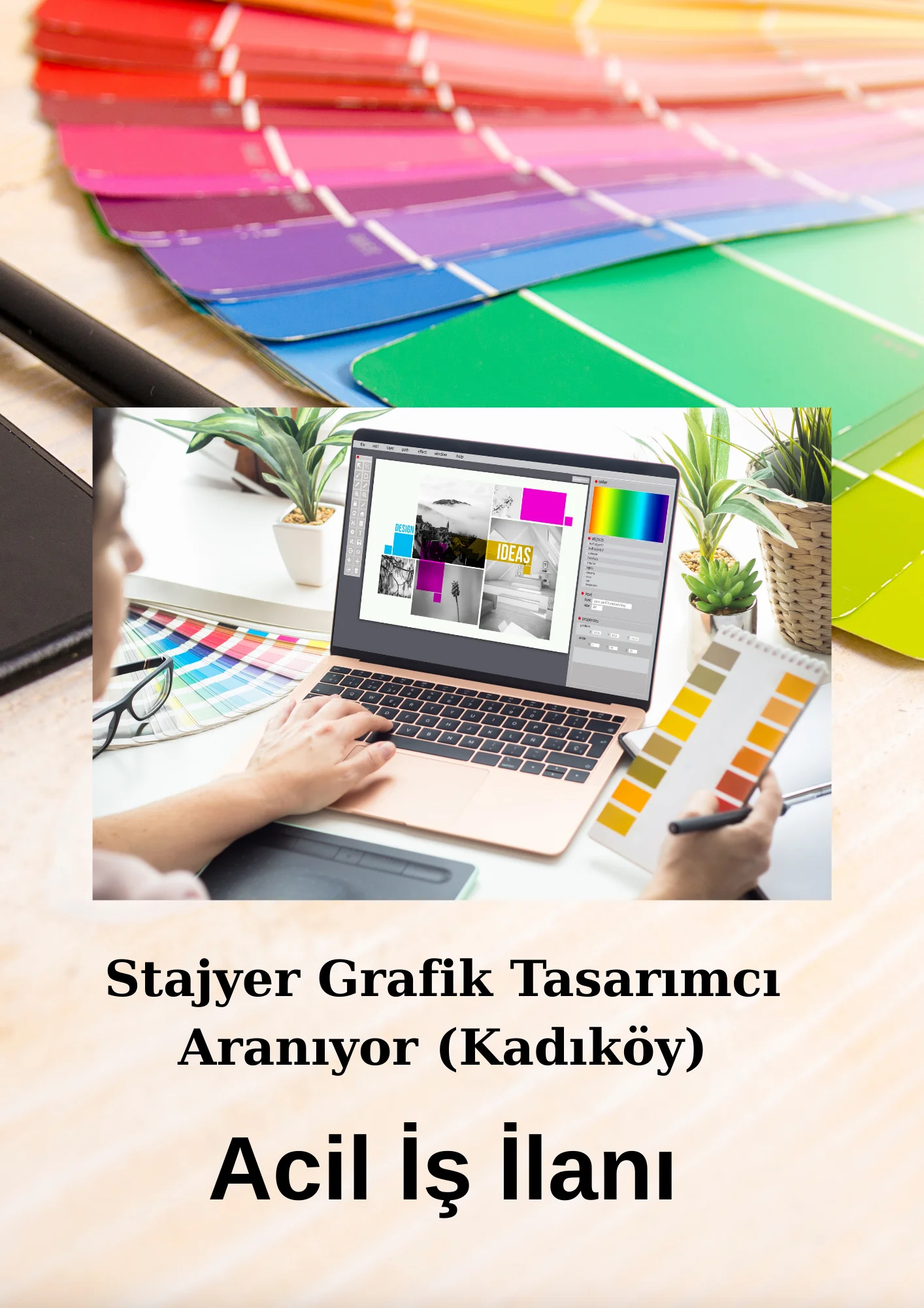 Stajyer Grafik Tasarımcı Aranıyor