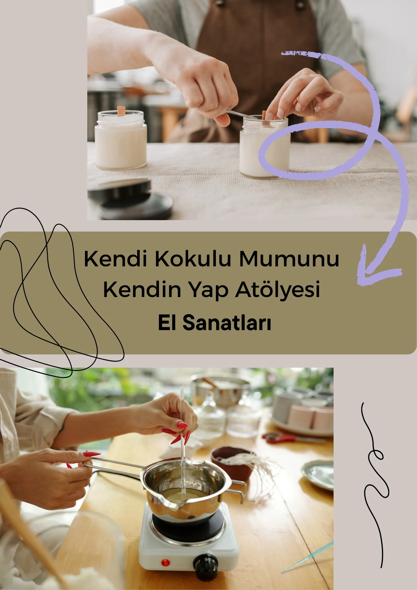 Kendi Kokulu Mumunu Kendin Yap Atölyesi