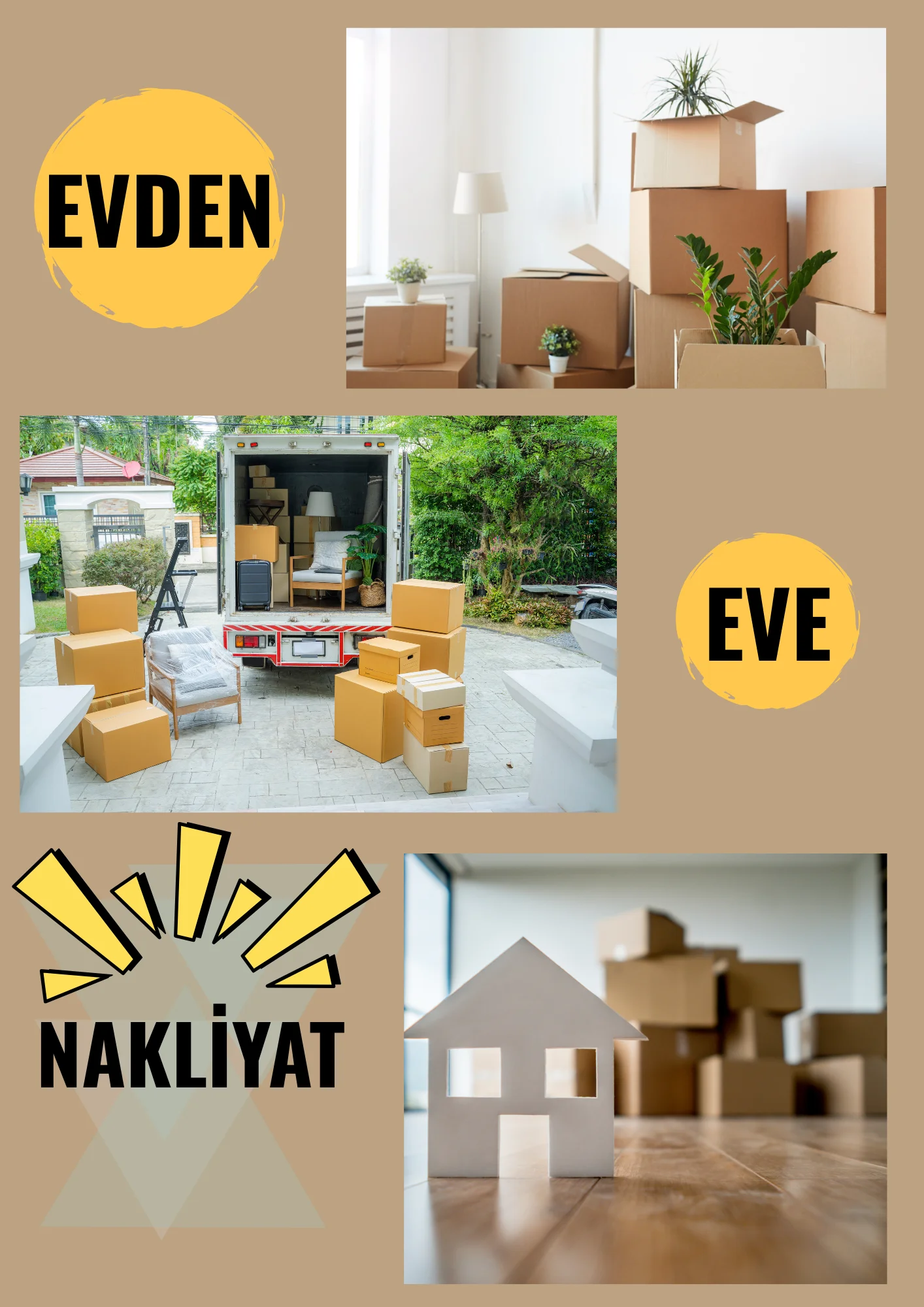 Evden Eve Nakliyat & Eşya Toplama Montaj Hizmeti